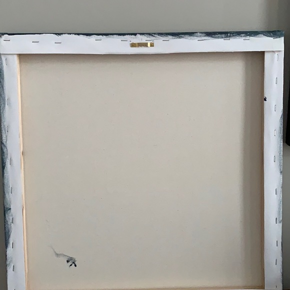 Original Abstract Seaside Acrylic Painting on Canvas 20 x20” - Picture 3 of 4